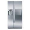 bosch kad80a404 1 یخچال ساید بای ساید بوش سیلور 30 فوت Bosch Side By Side KAD80A404