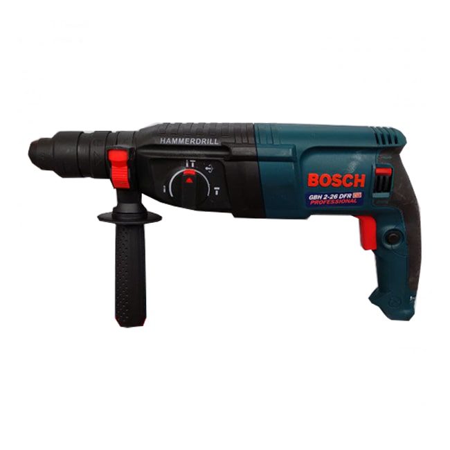 دریل هلتی سه کاره 800 وات بوش مدل GBH 2-26 DFR