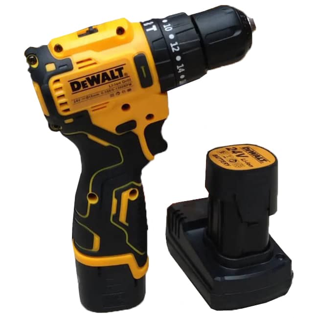 دریل شارژی براشلس 24 ولت دیوالت Dewalt Brushless