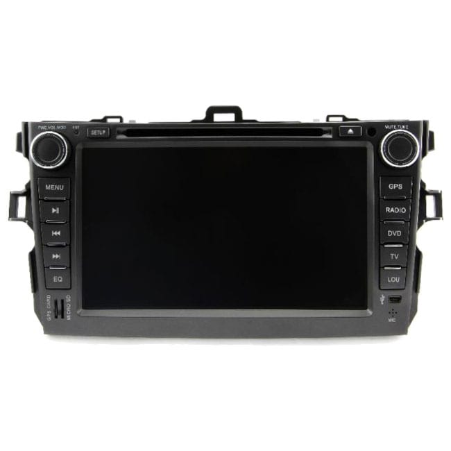 مانیتور و پخش فابریک خودرو تویوتا کرولا 2008-2006-8 corolla مدل C2