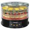 delmonti dl 195 2 میوه خشک کن دلمونتی دیجیتال چرخشی 350 وات Delmonti DL 195