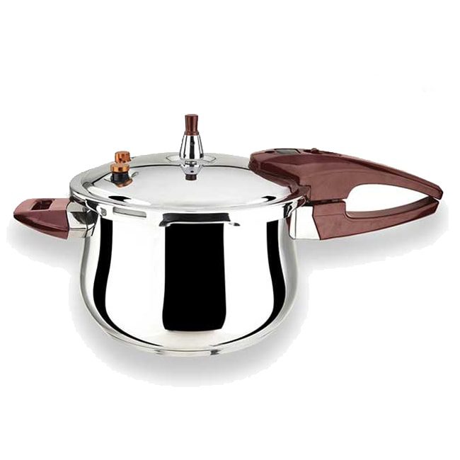 زودپز استیل دلمونتی 6 لیتری مدل DL1010 روگازی