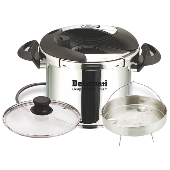 زودپز استیل دلمونتی کشویی 6 لیتری Delmonti DL1030A Pressure Cooker