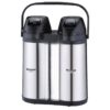 dl1670 delmonti 3 فلاسک دو قلوی دلمونتی 4 لیتری Delmonti Vacuum Flask DL1670
