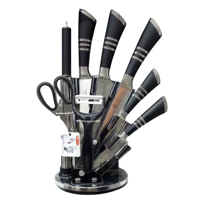 ست چاقو آشپزخانه 9 پارچه فوما FU-533