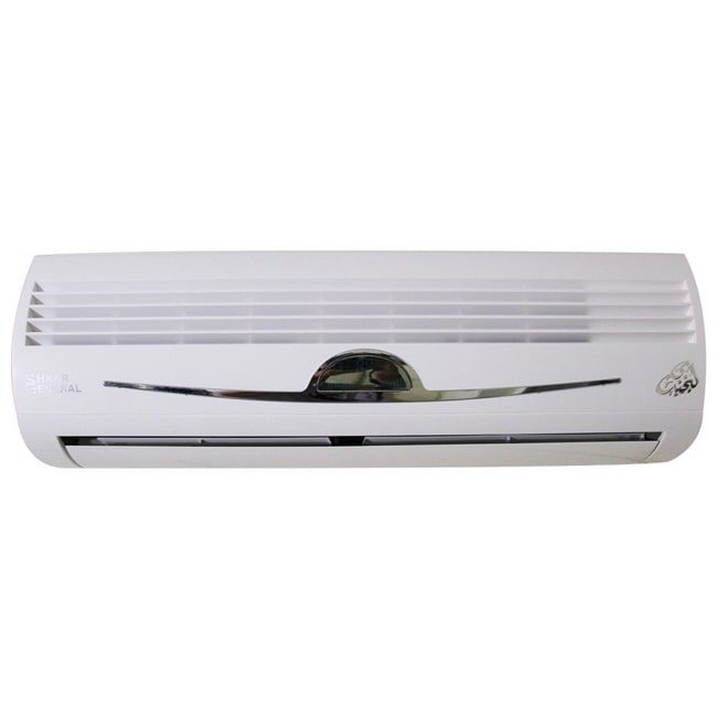 کولر گازی دیواری جنرال شکار مدل لبخندی استیل 12000 GNRR-12GRAA-I T3