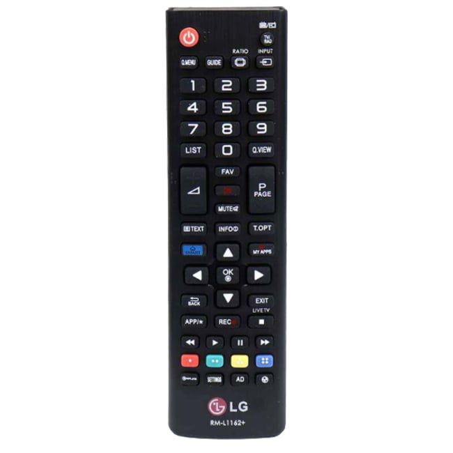 ریموت کنترل تلویزیون ال جی معمولی مدل RM-L1162+ LG