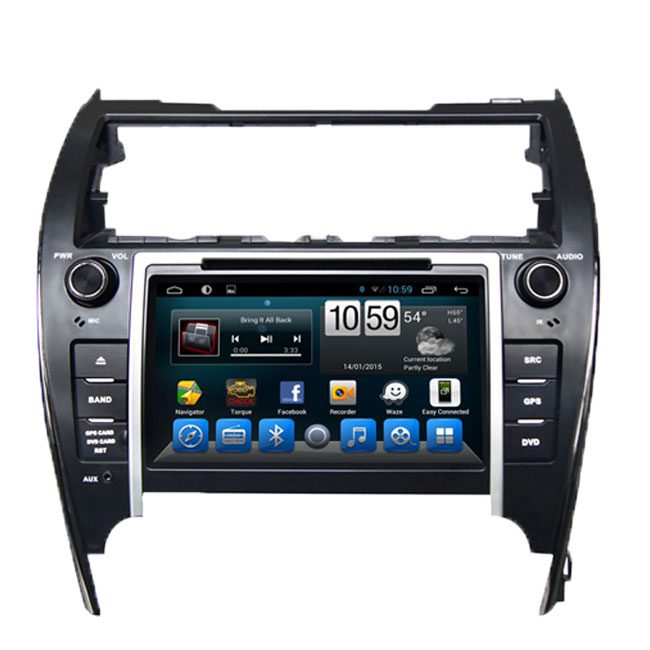 پخش فابریک خودرو و مانیتور ماشین کمری مدل : 11-10 Car fabric player and monitor