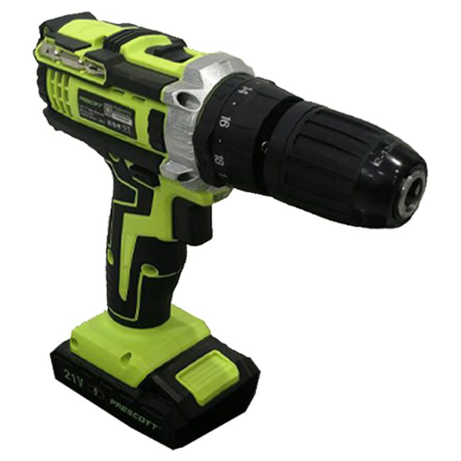 دریل شارژی چکشی پریسکوت PT2002107T(V) سه نظام 13