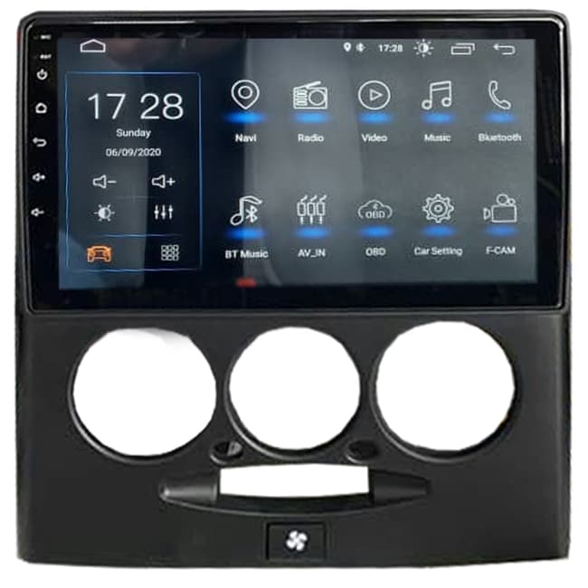 پخش فابریک خودرو و مانیتور ماشین پراید Pride 131 Car Player Monitor مدل F757