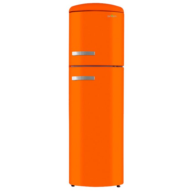 یخچال فریزر بالا و پایین سینجر 14 فوت Sinjer R3300 نارنجی