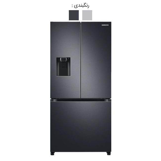 یخچال فریزر فرنچ RF49 سامسونگ 470 لیتر دودی نقره ای