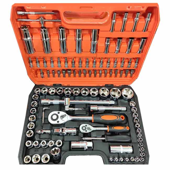 جعبه بکس 108 پارچه آچار بکس تاتیان کروم وانادیوم Tatian