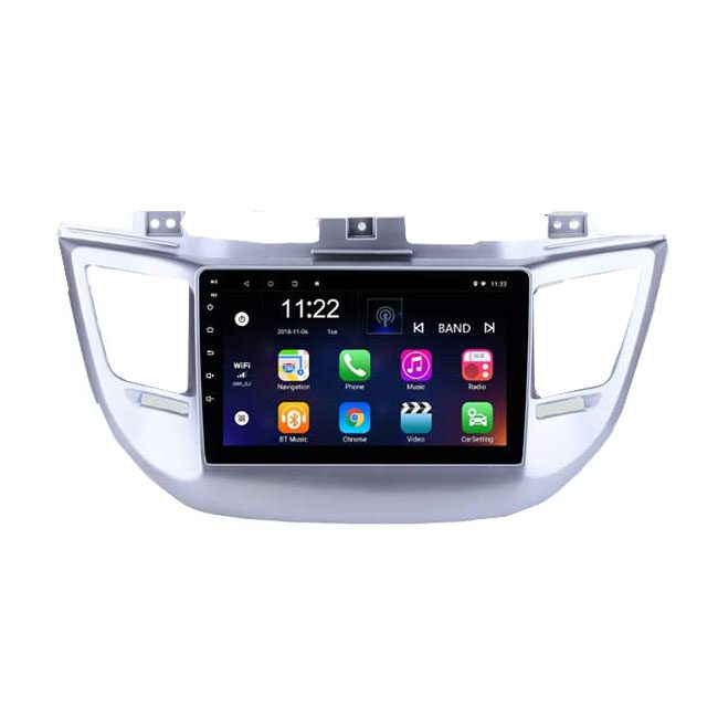 پخش فابریک و مانیتور خودرو هیوندای توسان 20015-2018