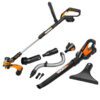 worx wg575.1 wg175 1 علف زن چمن زن و دستگاه دمنده مکنده ورکس 32 ولت WG575.1 WG175.1