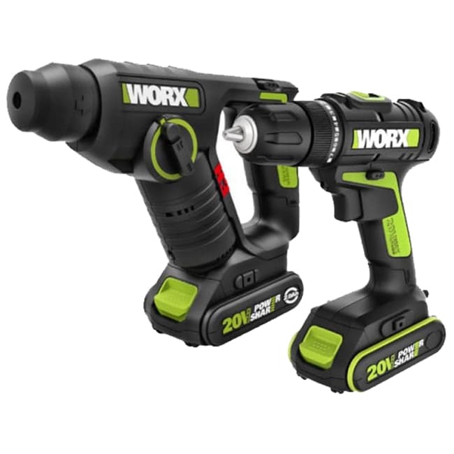 هلتی و دریل شارژی ورکس سه نظام چهار شیار WU930 Worx