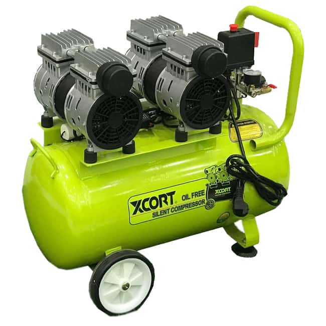 پمپ باد 50 لیتری ایکس کورت سایلنت دو موتوره XSC50L