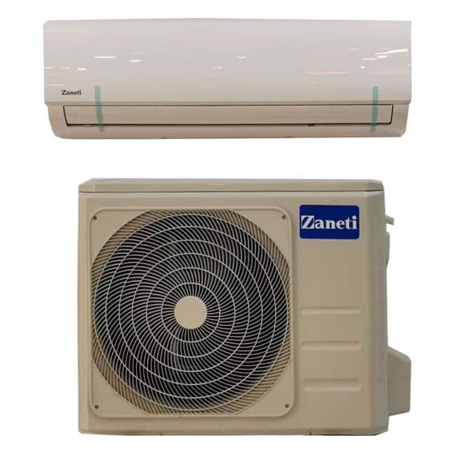 کولر گازی دیواری 18000 سرد و گرم زانتی Zaneti Zmsb – 18Ho3RAAB R410A
