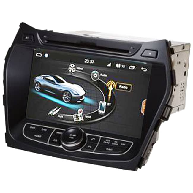 مانیتور خودرو و پخش فابریک ماشین هیوندای سانتافه 2016 مدل TL855