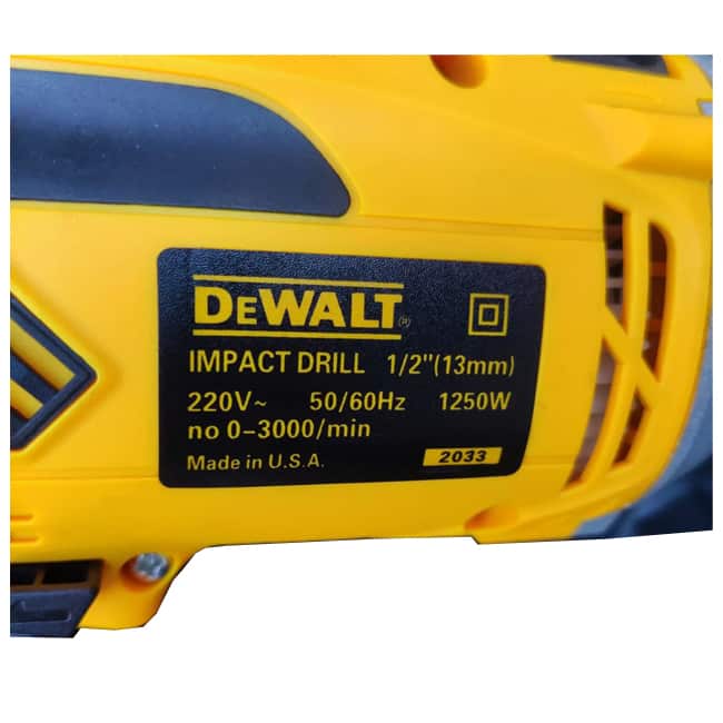 دریل چکشی دیمردار 1250 وات دیوالت Dewalt 2033