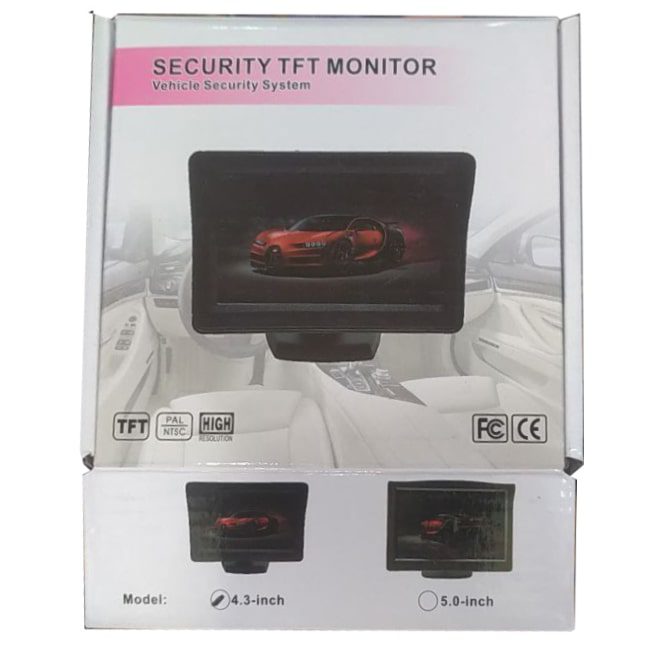 مانیتور خودرو 4.3 اینچی دیجیتال 4.3Inch TFT Monitor
