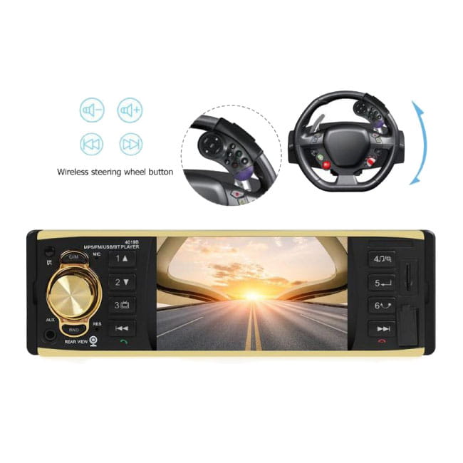 دستگاه پخش خودرو تصویری بلوتوث دارBluetooth car player 4019b