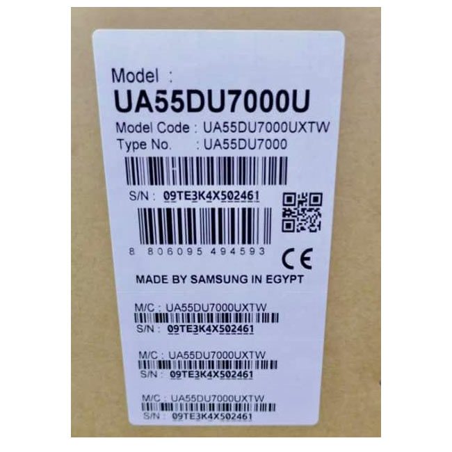 تلویزیون سامسونگ مدل 55DU7000