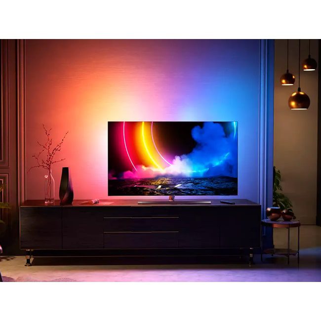 تلویزیون فیلیپس 65 اینچ 65OLED856 اندروید Ambilight