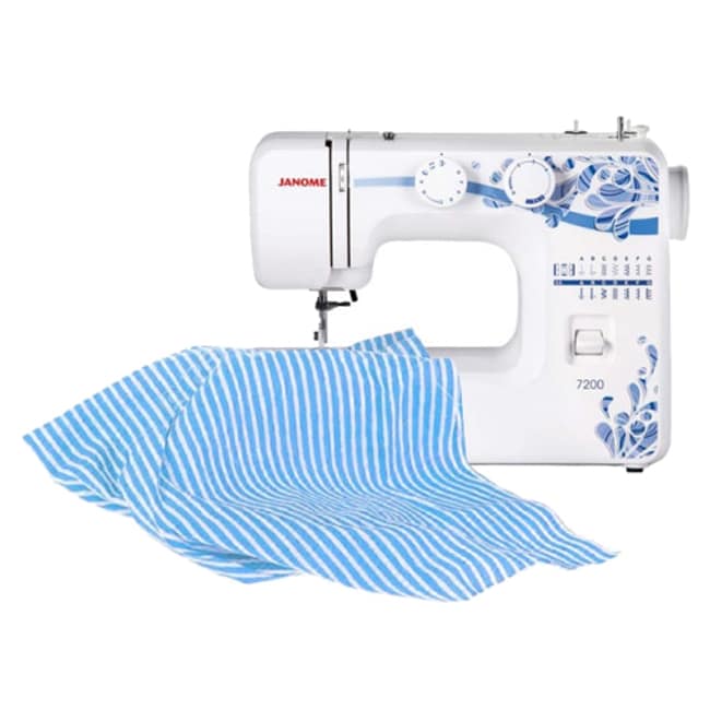 چرخ خیاطی و گلدوزی 7 مدل دوخت ژانومه JANOME 720