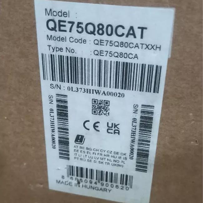 تلویزیون سامسونگ 75Q80C Q80C