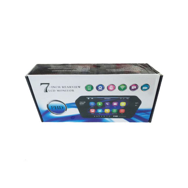 مانیتور آیینه ای خودرو 7 اینچ ال سی دی 7inch Rearview LCD Monitor