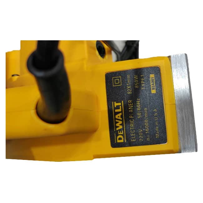 رنده برقی 850 وات دیوالت dewalt 82A001