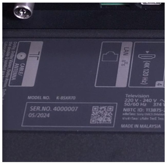 تلویزیون سونی مدل 85XR70 XR70