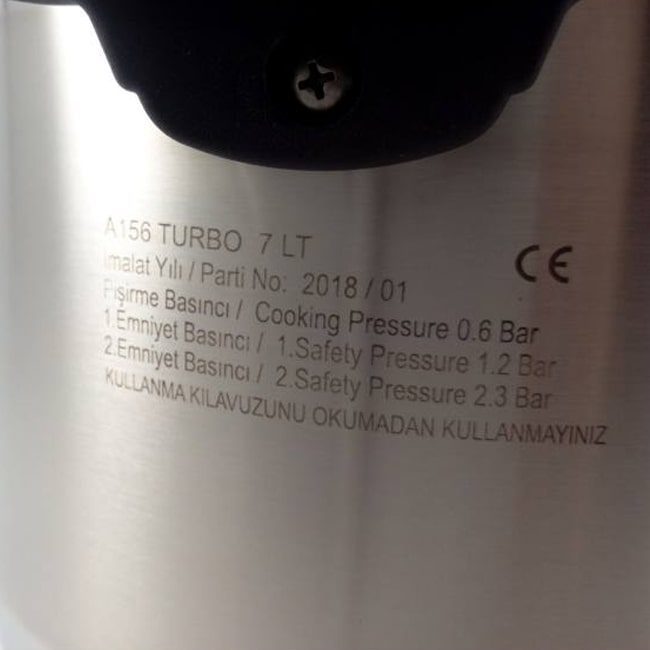 زودپز روگازی 7 لیتر توربو کرکماز مدل A156