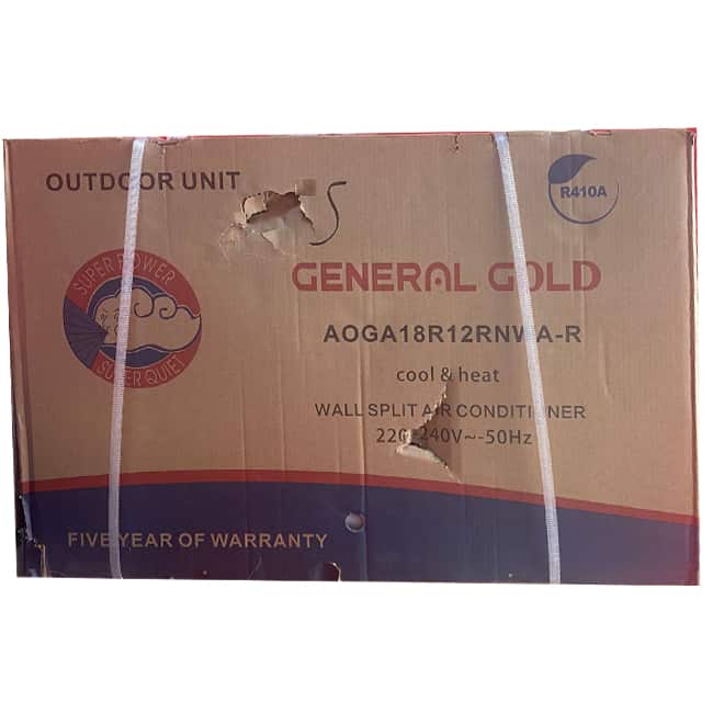 کولر گازی 18000 جنرال گلد کم مصرف AOGA18R12RNWA R410