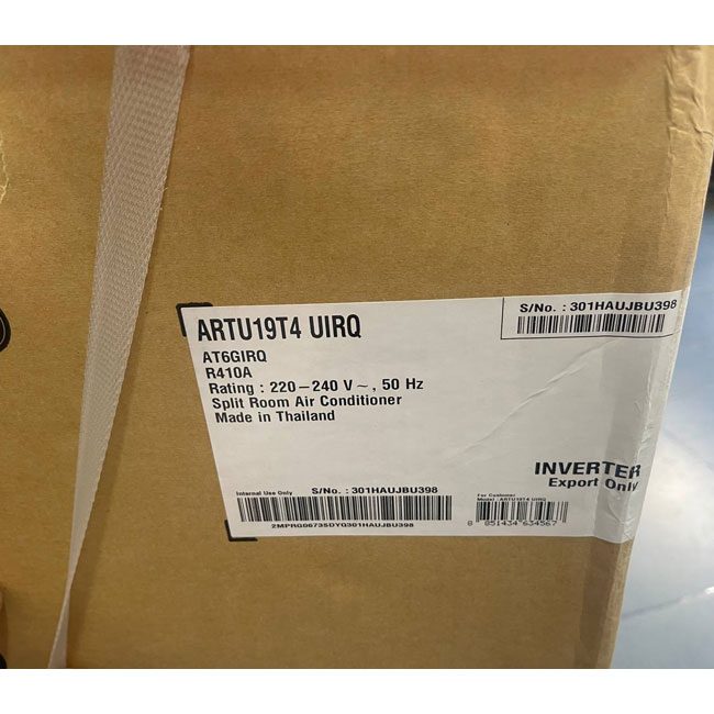 کولر گازی 19000 ال جی دوال اینورتر 65Q60C T3 T4