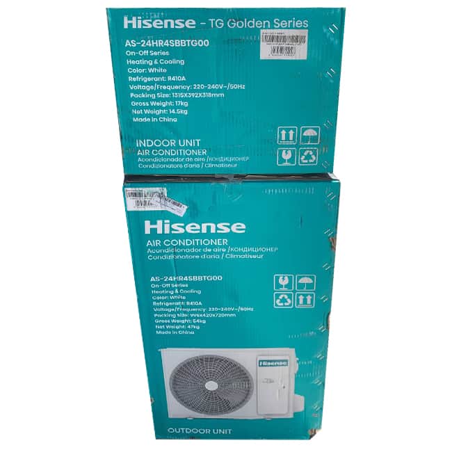 کولر گازی 24000 هایسنس گلدن AS-24HR4SBBTG00 T1