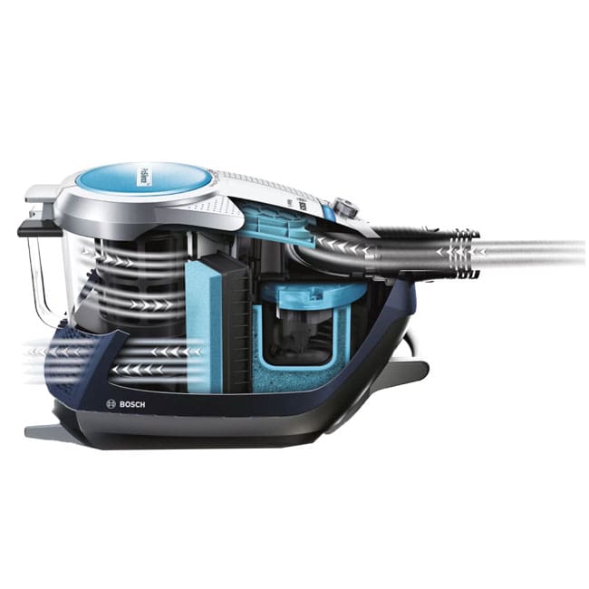 جارو برقی مخزن دار 700 وات بوش bosch BGS5330