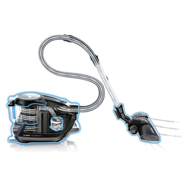 جارو برقی مخزن دار 700 وات بوش bosch BGS5330