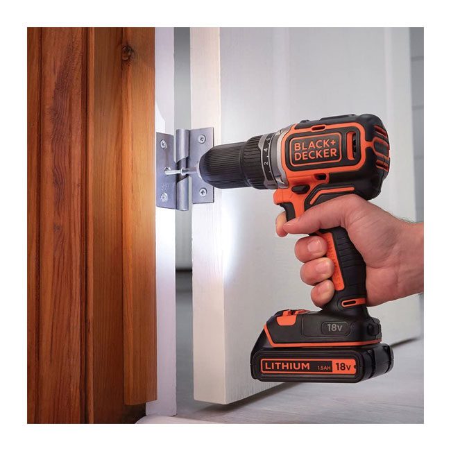 دریل شارژی 18 ولت تا 1650 دور در دقیقه بلک اند دکر مدل BL186N -XJ