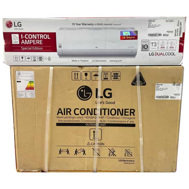 کولر گازی 19000 ال جی سرد و گرم دوال اینورتر آی کنترل BMPN19K