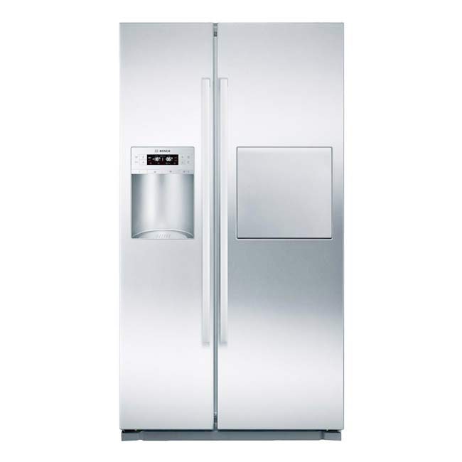 یخچال ساید بای ساید بوش سیلور 30 فوت Bosch Side By Side KAD80A404