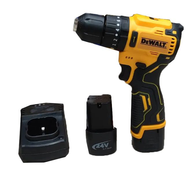 دریل شارژی براشلس 24 ولت دیوالت Dewalt Brushless