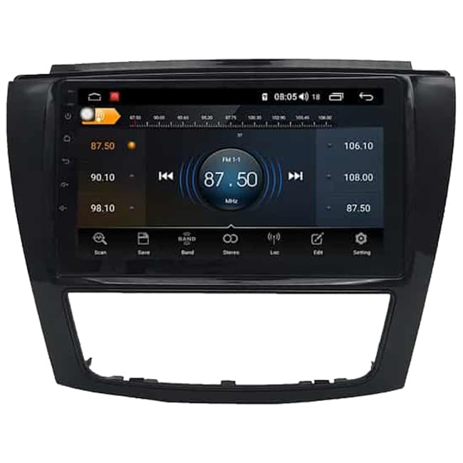 پخش فابریک خودرو تویوتا هایلوکس 7 اینچ مدل P100 سال 2008 – 2012 Toyota Hilux