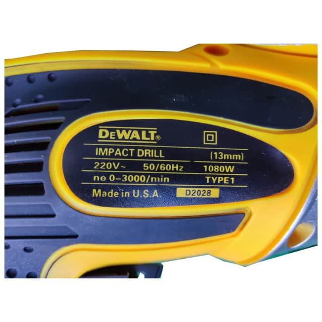 دریل چکشی دیوالت 1080 وات سه نظام مدل D2028 Dewalt