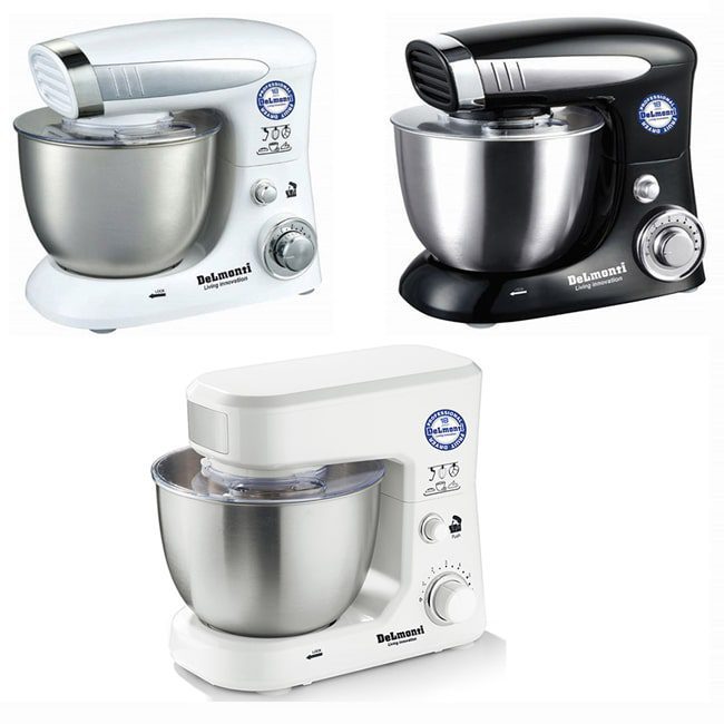همزن برقی کاسه دار حرفه ای دلمونتی 500 وات 4 لیتر GPUQ4X DL110