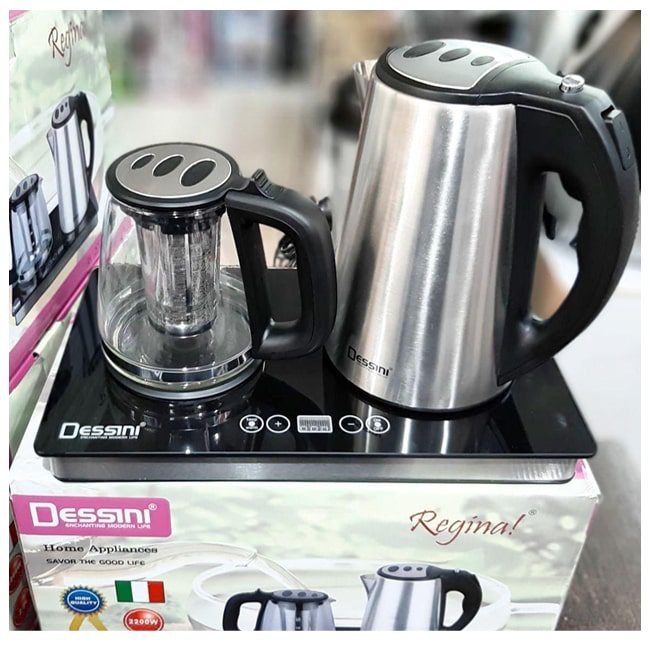 چای ساز دسینی 2200 وات صفحه ای مدل Dessini 9009