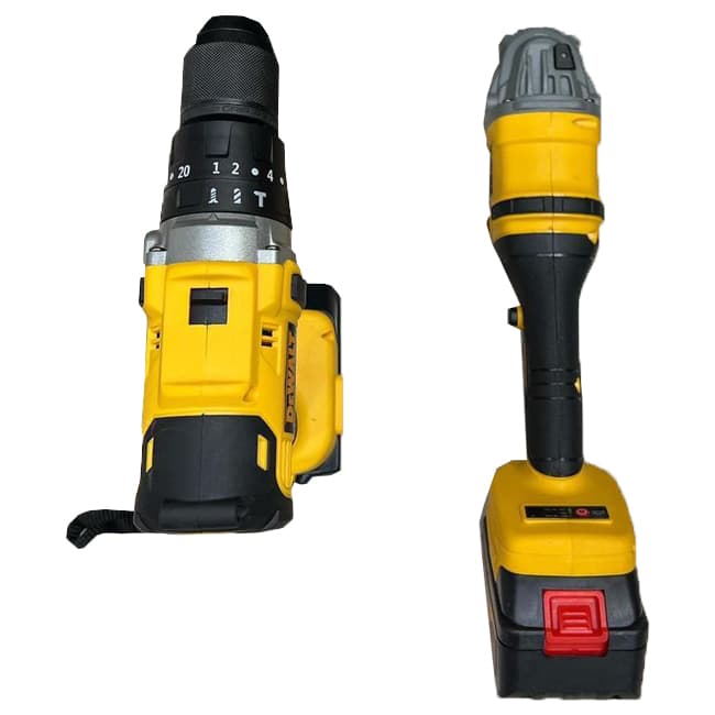 دریل چکشی دیوالت سه نظام فلزی 1250 وات 2035 Dewalt 13mm