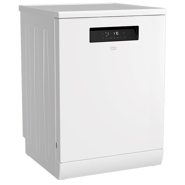 ماشین ظرفشویی 15 نفره بکو DFN38530 نیمه بار خشک کن سفید