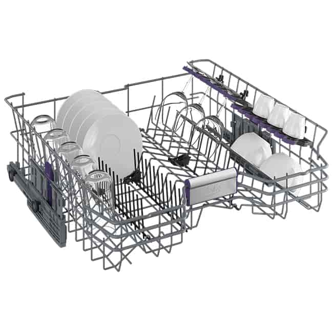 ماشین ظرفشویی 15 نفره بکو DFN38530 نیمه بار خشک کن سفید